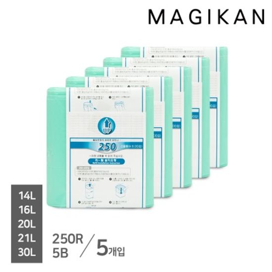 [매직캔] 기저귀 휴지통 리필세트(6개입) 9,16,20,25L