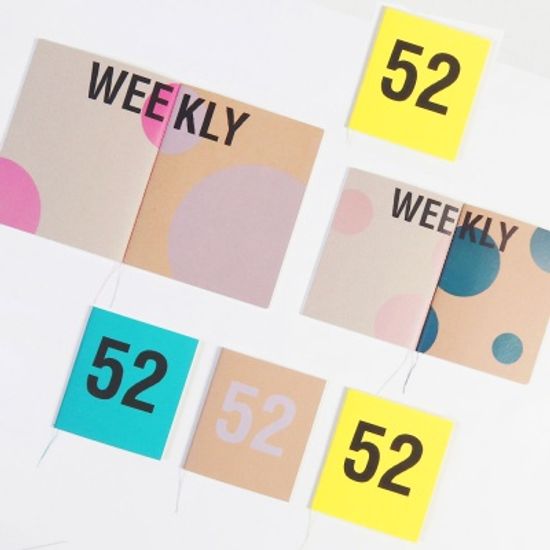 WEEKLY PLANNER ver.S No.52 위클리플래너(만년형)