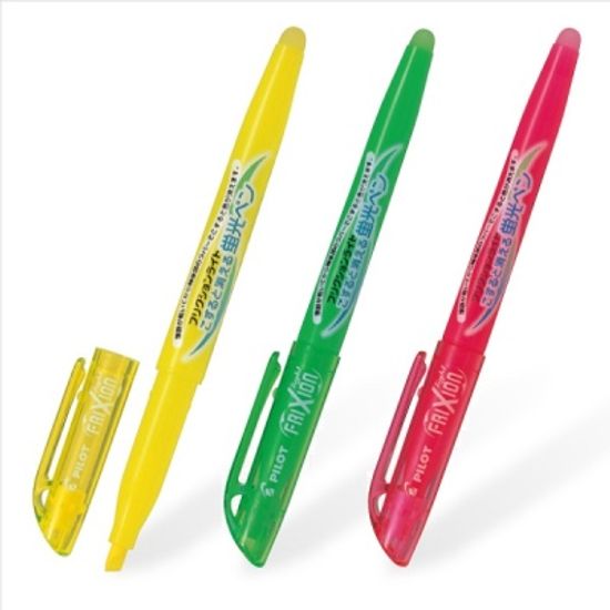 파이롯트 프릭션 지워지는 형광펜-비비드 3색 30SL-3C