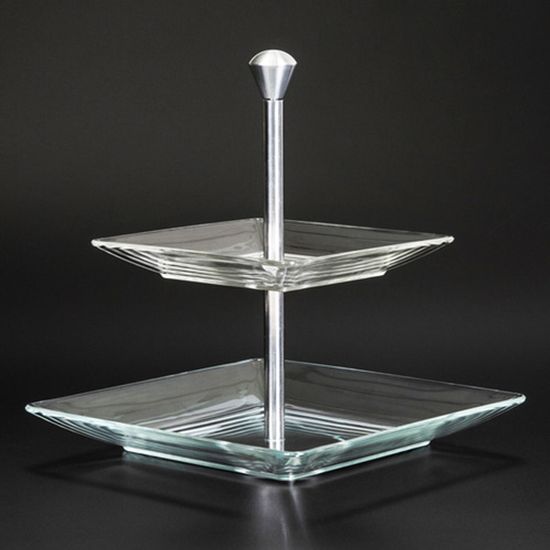 보르고노보 식기 모디 2단 케이크 플레이트