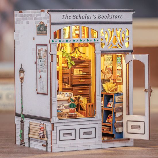 핸즈크라프트 DIY미니어처 북눅 스칼라 북스토어