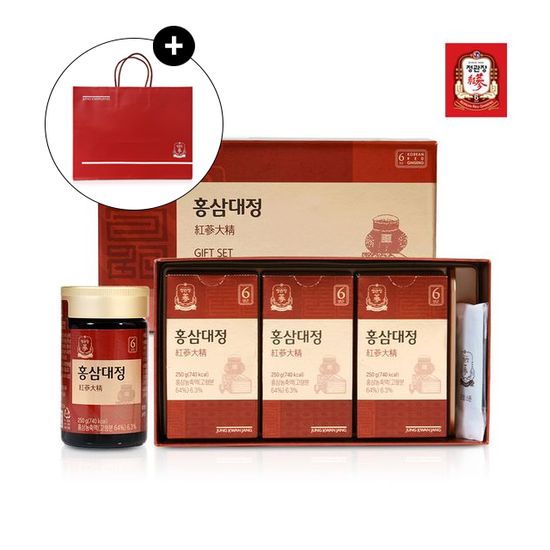 [정관장] 홍삼대정세트 (250g X 3병) +쇼핑백 증정