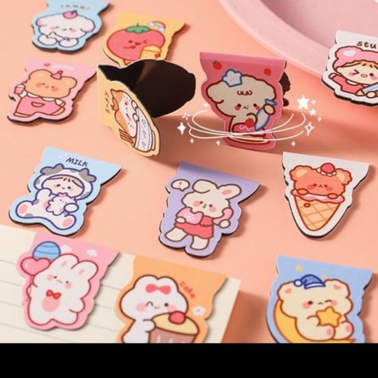 책갈피 접이식 자석 북마크