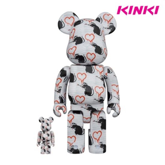 400%+100% BEARBRICK LOVE RAT (2202018)