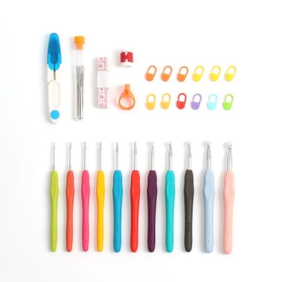 일상공방 코바늘 손뜨개 7종세트 굵은 뜨개질바늘