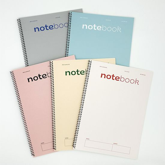 notebook 스프링 노트 (라인노트)