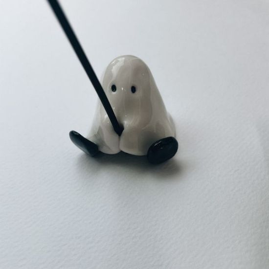 선셋마인드 블랙 쉼표 트레이 + 우커니 유령 홀더 