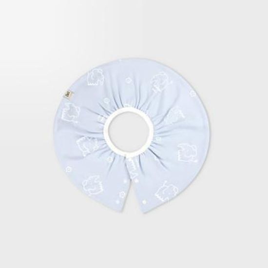 [메르베] 꽃끼리 아기턱받이/침받이_사계절용