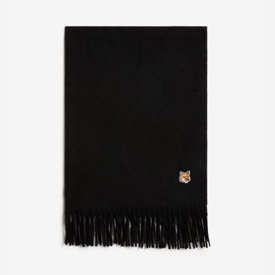 메종키츠네 폭스헤드 울 머플러 FU06208BT3004-P199