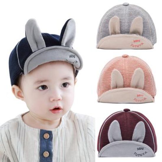 아동 캡모자 쫑긋 귀 토끼 모자 310085