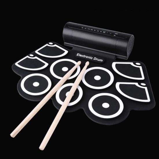 트윈스파파 실리콘 미니 휴대용 전자드럼 P0000PBJ