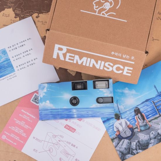 [엽서증정/컬러 27장] Reminisce 감성 필름 카메라