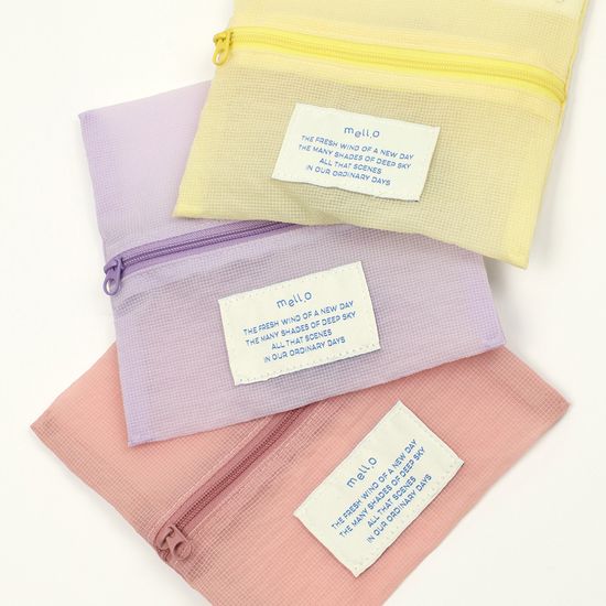 멜로 스퀘어 파우치