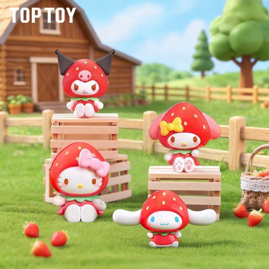 [TOPTOY] 산리오 캐릭터즈 딸기 캔디 키링 랜덤박스