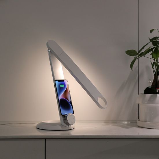 [무아스] 고속 무선충전 플립 LED 스탠드 MLW17