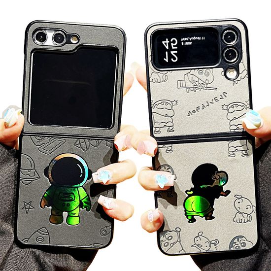 갤럭시 z플립6 z폴드6 캐릭터 홀로그램 야광 케이스