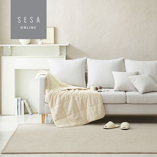 세사 온라인 SESA 바닐라 코듀로이 담요 80x130cm