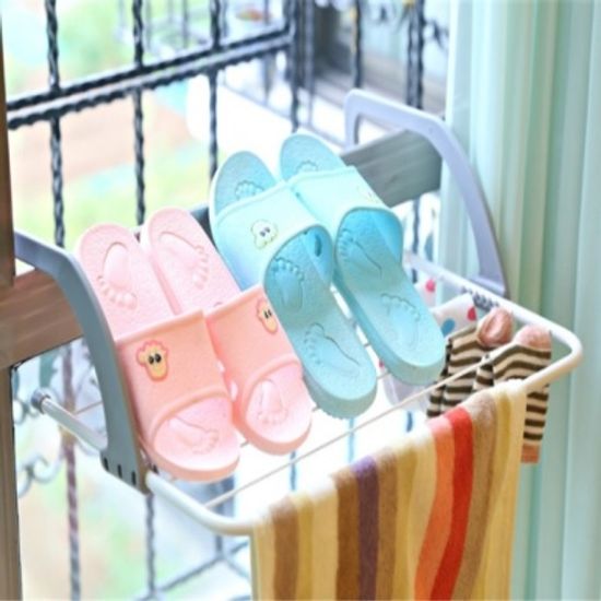 걸이형 베란다 빨래건조대 미니행거