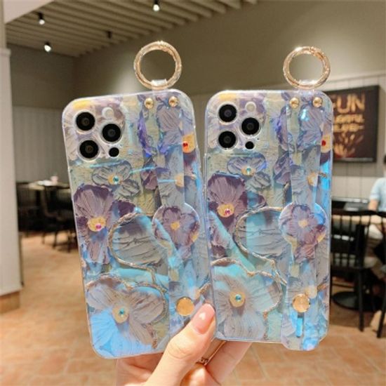 갤럭시S22 S21 S20 FE 노트20 10 플라워 스트랩케이스