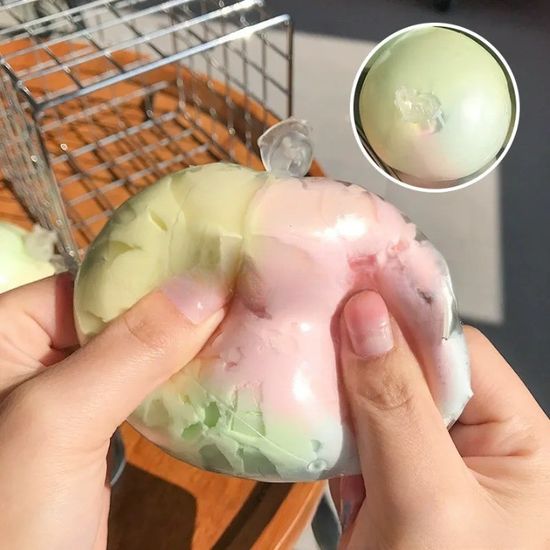 왁뿌볼 쫀득 말랑이 슬랑이 스트레스볼 마시멜로우