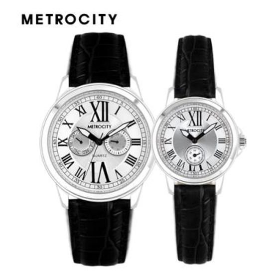 메트로시티 커플가죽시계 MTL1414-ZS 남여 택1