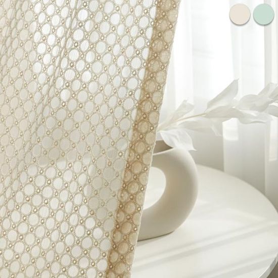 엘리시 레이스커튼 2color 아일렛형