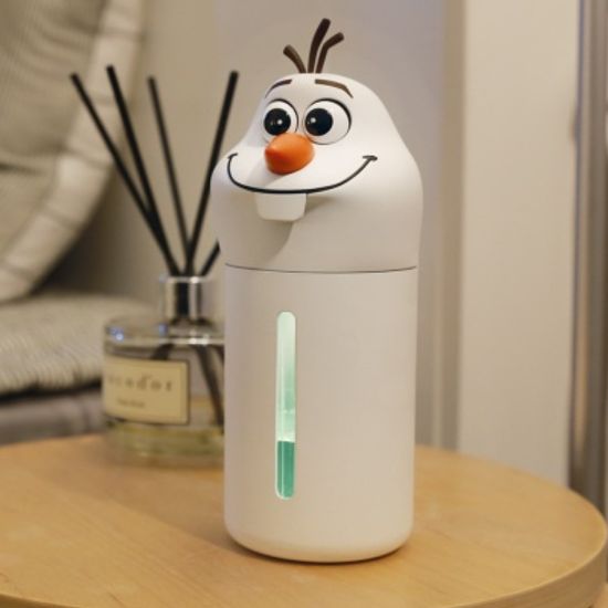 2021리뉴얼 디즈니 겨울왕국 올라프 무선 미니 가습기