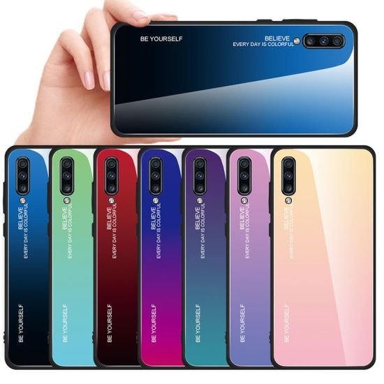 갤럭시a90 5g/a9프로 슬림핏 강화유리 핸드폰케이스