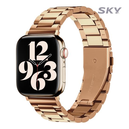 [전기종 호환]스카이 애플워치 메탈 쥬빌레 스트랩