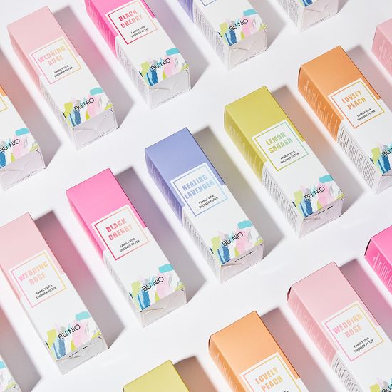 뷰니오 패밀리 비타 샤워필터 리얼스트로베리