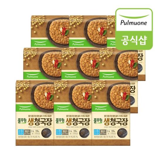 풀무원 생청국장 190g x 9봉