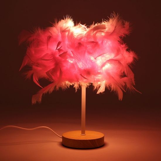 이카루스 깃털 무드등(핑크) 인테리어조명 스탠드