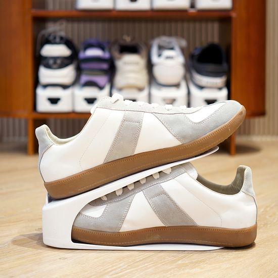 (8+8)슈스케 화이트 심플 슈즈렉 총 16개 신발 정리대