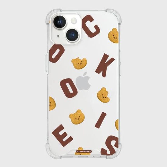 cookies alphabet pattern [탱크투명 폰케이스]