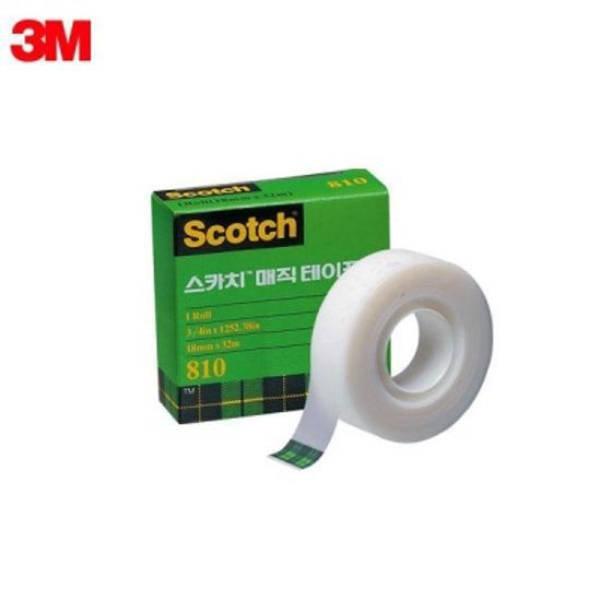 3M 스카치 매직테이프 리필 810R 18X32 [00031729]