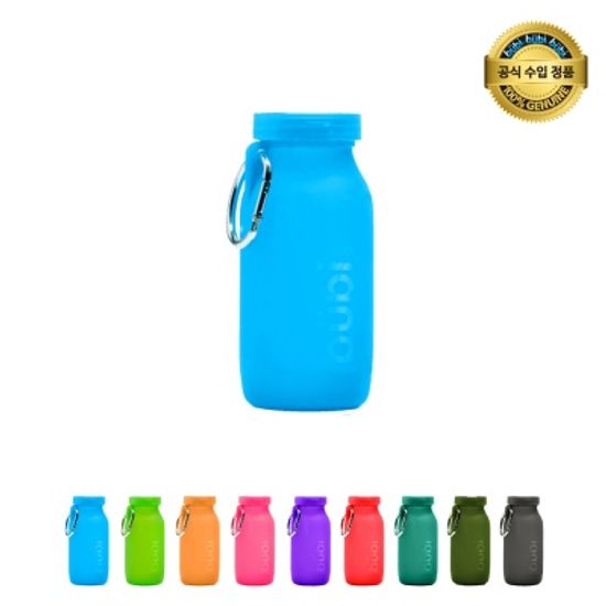 [공식수입정품]부비바틀 실리콘물병450ml+스포츠캡