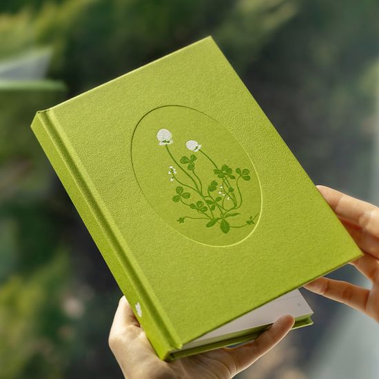 반가운 소식 클로버 필사 노트