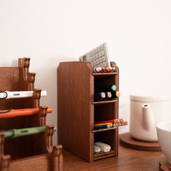 [각도와 커브] 3단 펜꽂이 _ 선재 (Sunjae)