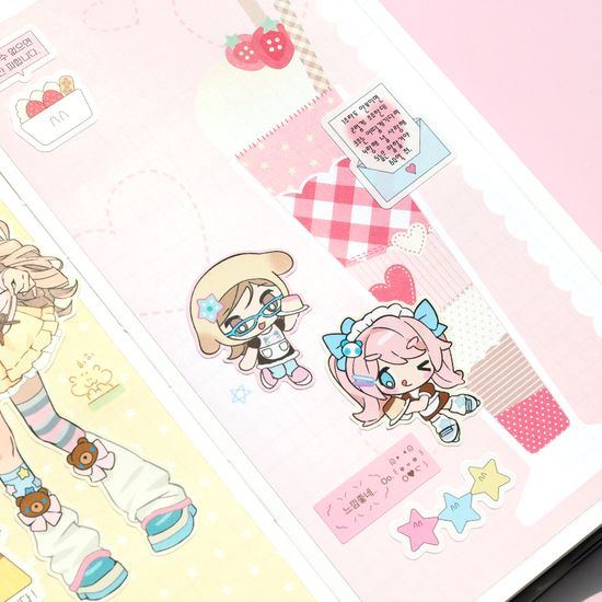 비온뒤 롱 모조지 스티커팩