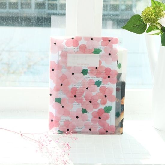 그레이스벨 플라워 3단 파일홀더 (4종)