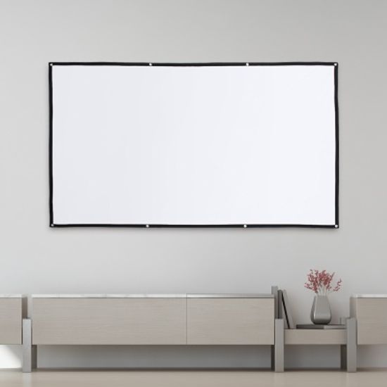 이동형 빔프로젝터 스크린(221x125cm) 영화빔스크린