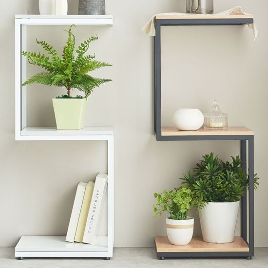 잭팟 선반 3단 팬트리 책 수납 철제 진열장 (착불)