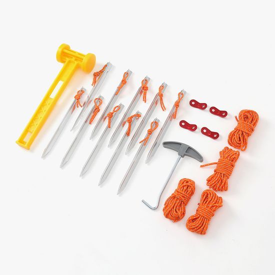 [엣모어]캠핑필수 단조팩 6종 패키지(실버)