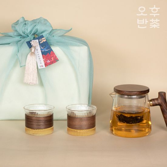[2024추석선물]오후반차 다기세트+티샘플러 세트 3종