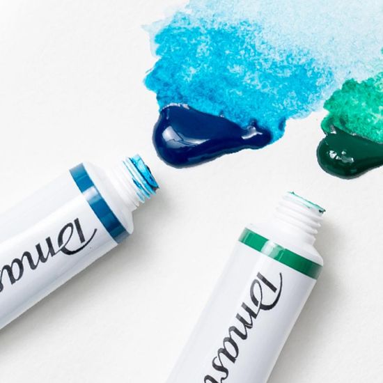 디마스트 전문가용 수채물감 (12ml) 12색