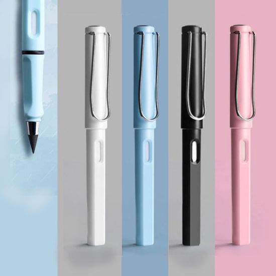 지우개 내장형 무한 연필 펜 9개세트(색상랜덤발송)