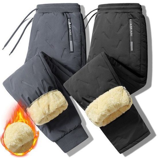 두툼+촘촘한 융털패딩바지 남자기모트레이닝