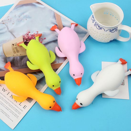 심쿵덕 오리 인형 클레이 말랑이 모찌 주물럭 스퀴시