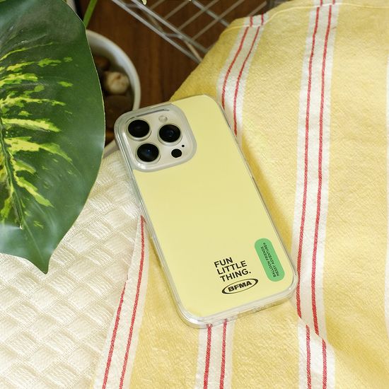 FLT 라이트옐로우 젤하드 폰케이스