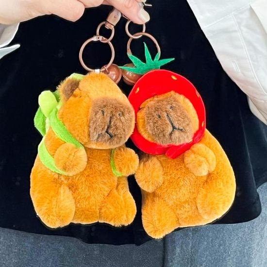 카피바라 키링 인형 가방 열쇠 고리 백팩 동물 백참